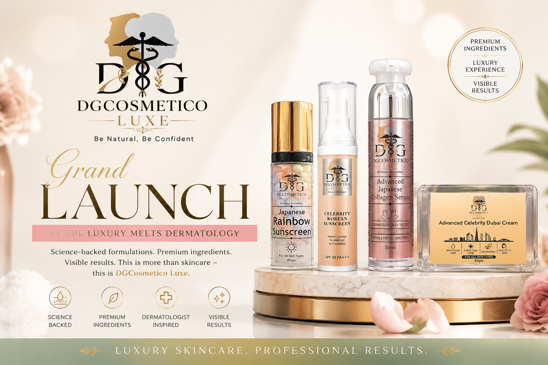 DGCosmetico Luxe Grand Launch – Premium Luxury Skincare Inspired by Dermatology