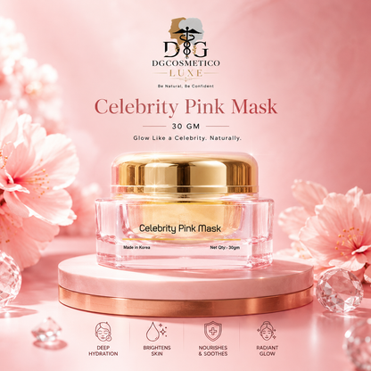 Celebrity Pink mask