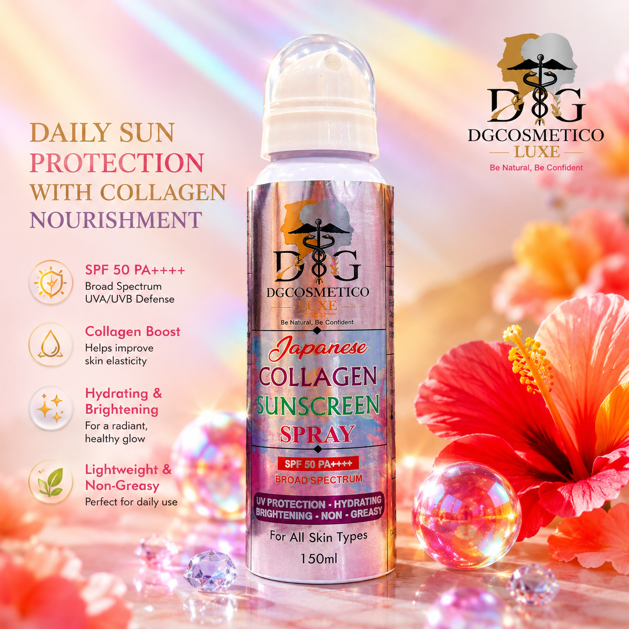 Japanese Collagen Sunscreen Spray