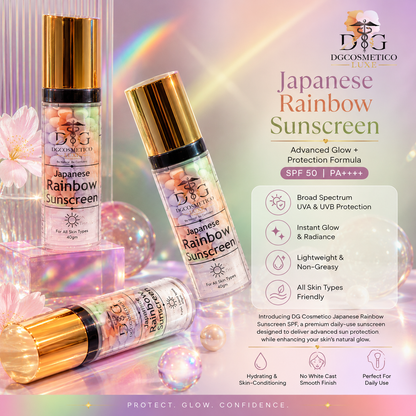 Japanese Rainbow Sunscreen