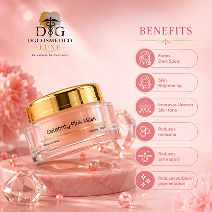 Celebrity Pink mask