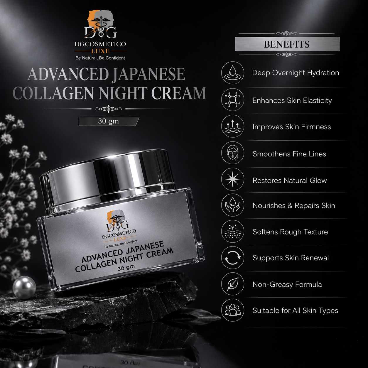 Advanced Japanese Collagen Night Cream