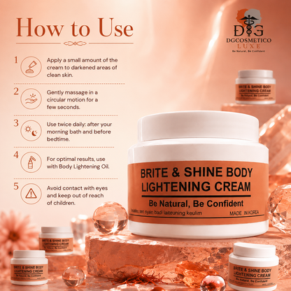 Brite & Shine Body Lightening Cream