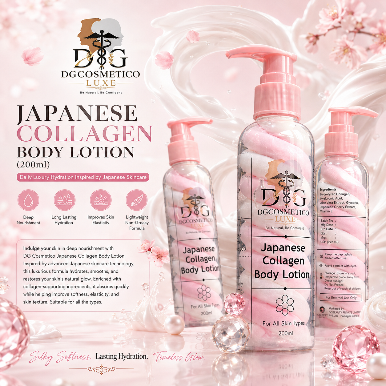 Japanese Collagen Body Lotion