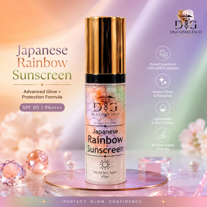 Japanese Rainbow Sunscreen