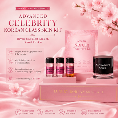 Advanced Celebrity Korean Glass Skin Kit