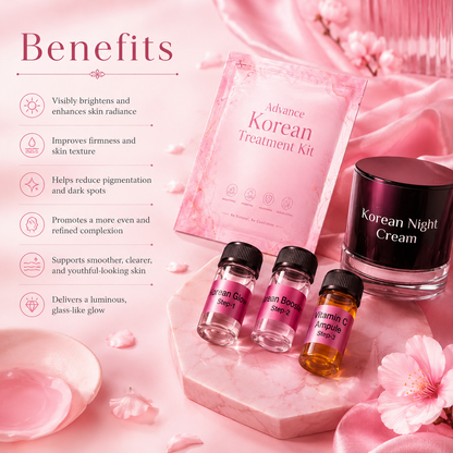 Advanced Celebrity Korean Glass Skin Kit