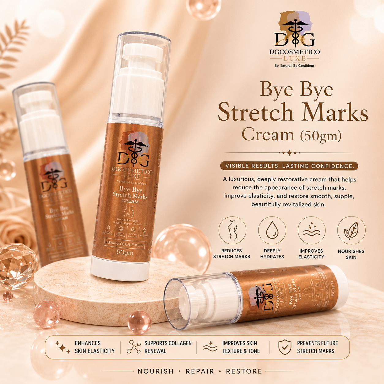 Bye Bye Stretch Marks Cream