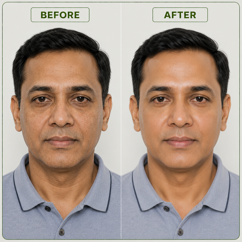 Before & After Result