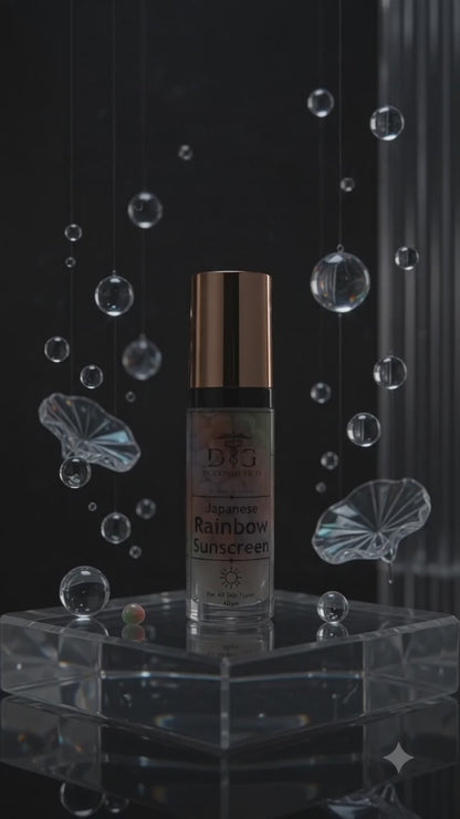 Japanese Rainbow Sunscreen